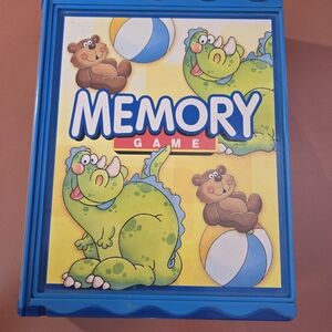 Original Memory Game Classic Book Shelf Hard Plastic Case Rare